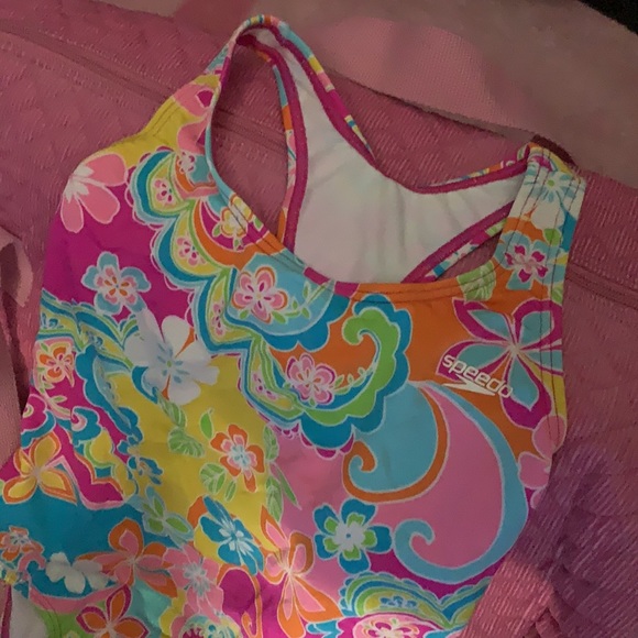 Sexy pink Coconut Girl Speedo swimsuit - Picture 2 of 4